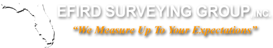 Efird Surveying Group, Inc. - We Measure Up to Your Expectations