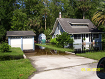Flooding in Front of Home