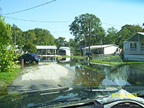 Flooding in Neighborhood